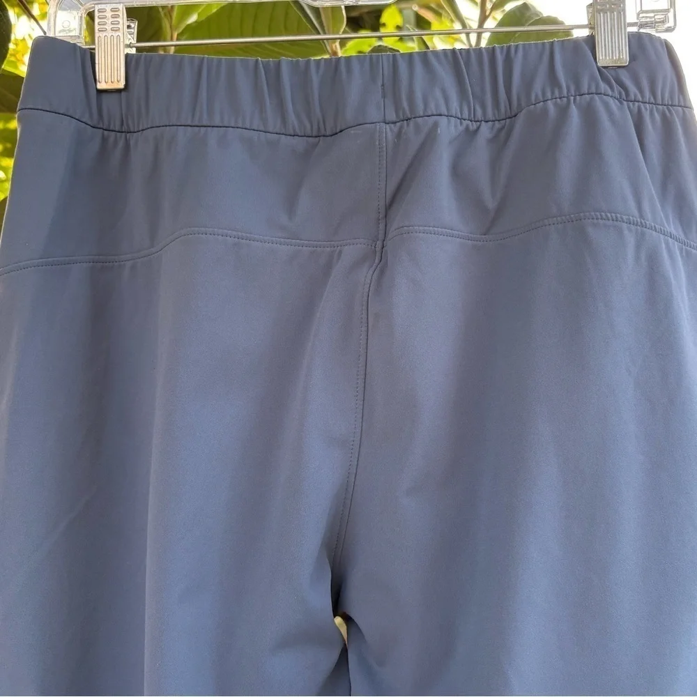 AJISAI Women's Blue Joggers Running Drawstring Pants  with Pockets| Medium